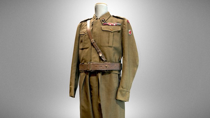 Military uniform of General Józef Giza