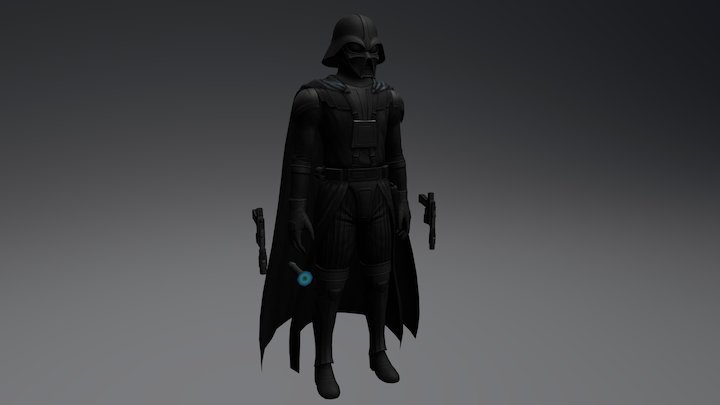 Concept Darth Vader - Star Wars: Force Arena 3D Model