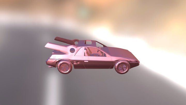 Moms Fiero 3D Model