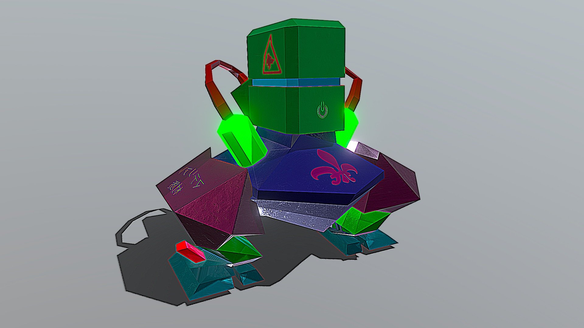 Cyber Crawl - Dog Bot Enemy