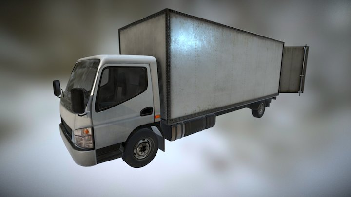 long lorry 3D Model