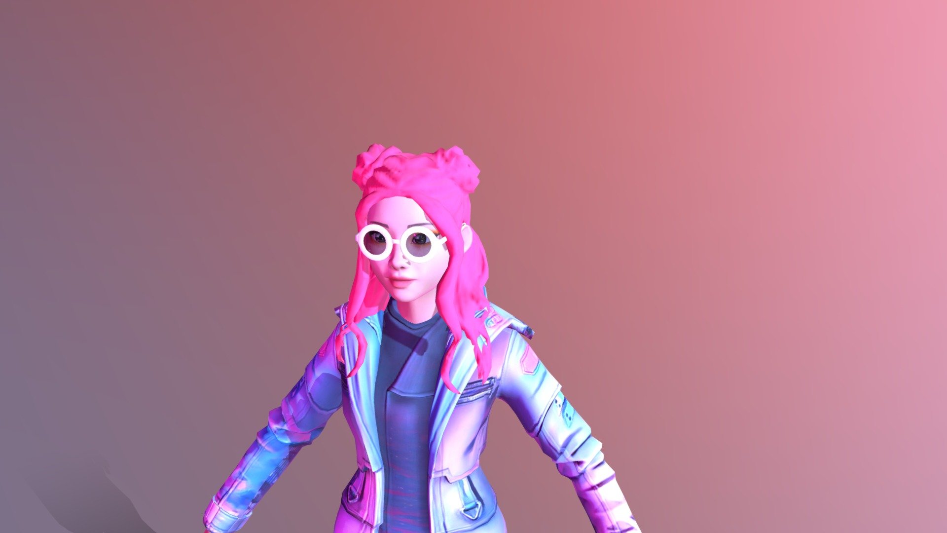Lisa (rigged) Modern Girl
