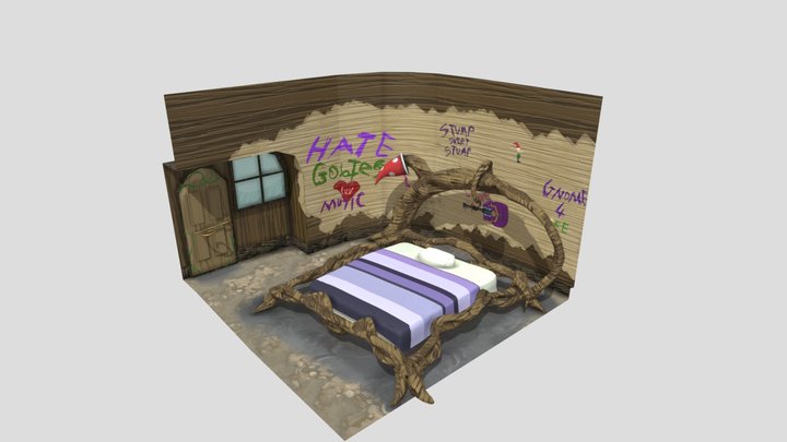 Rock And Roll Gnome Room World Skills Final 2025 3D Model