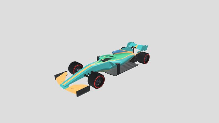 F1Car 3D Model