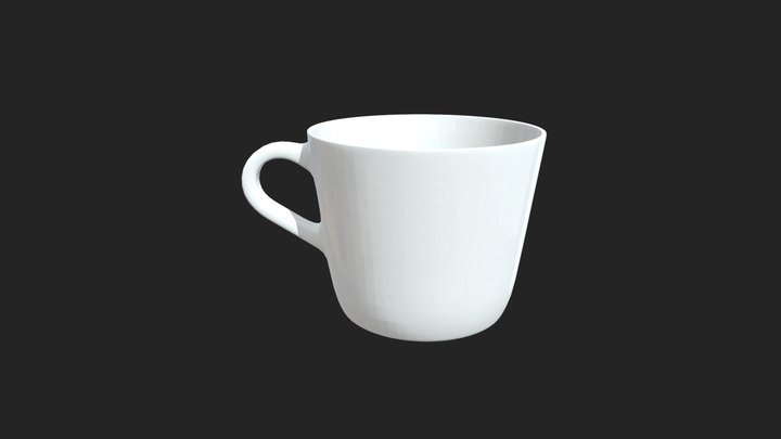 Cup / Glass Cup - Empty 3D Model