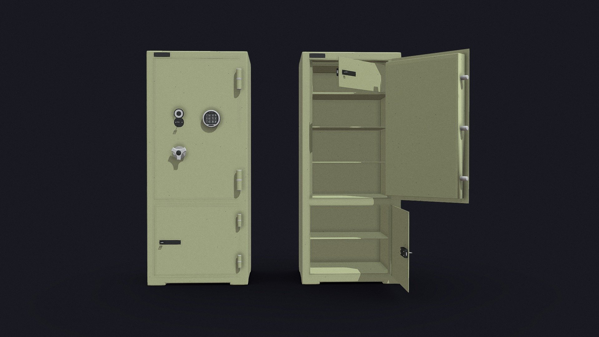 Model 1140N-KE - 3D model by Kıratlı Çelik Kasa (@Kiratli) [b56a782 ...