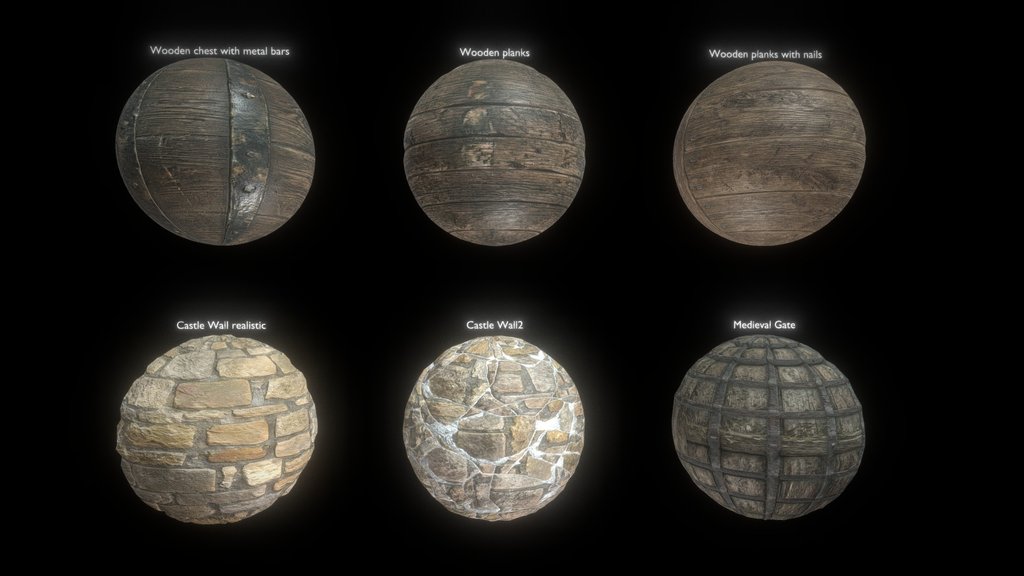 Medieval PBR Materials By Jungle Jim