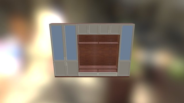 電視櫃 3D Model