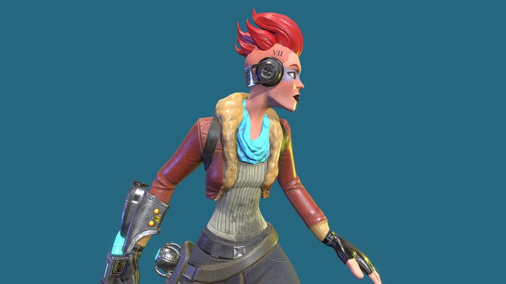 Outlander - Fortnite 3D Model