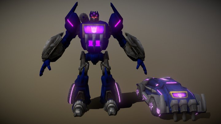 Transformers Fall Of Cybertron Soundwave – Modello 3D gratuito STL