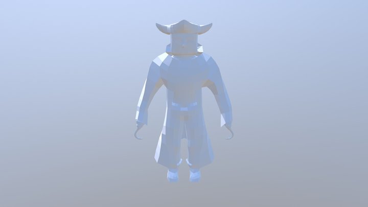 Pirate Retopo 3D Model