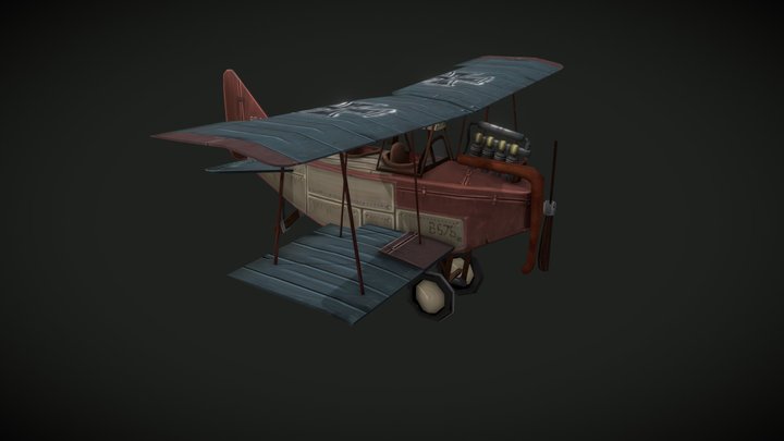 Albatros b.II (early) 3D Model