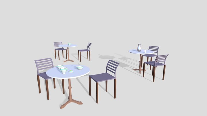 pause café 3D Model