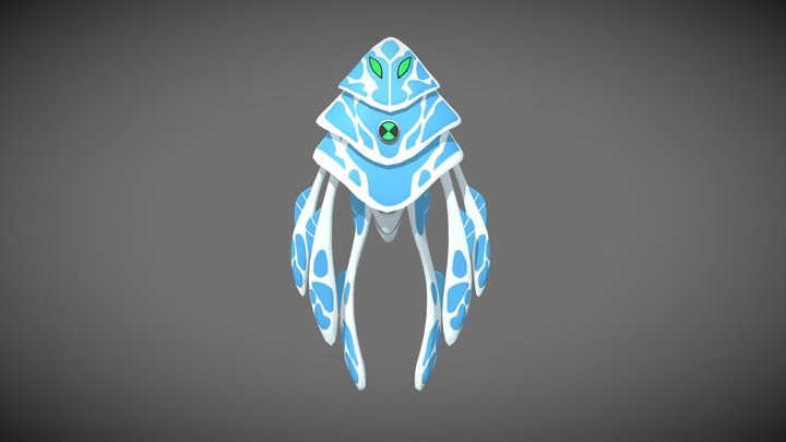 Amphibian - BEN10 3D Model