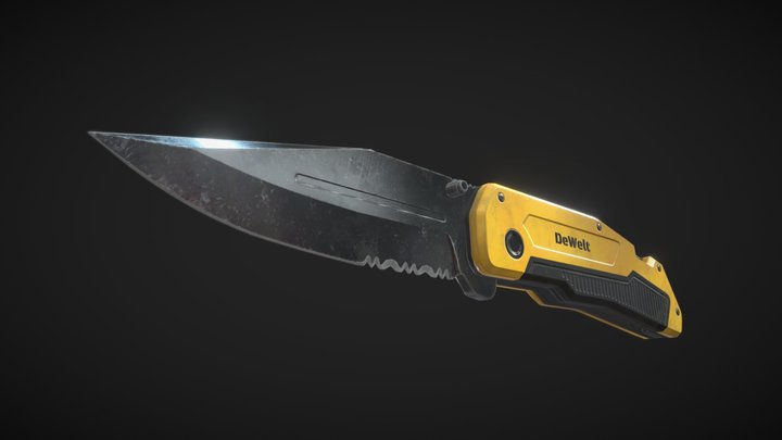 Utility Knife 3D Model