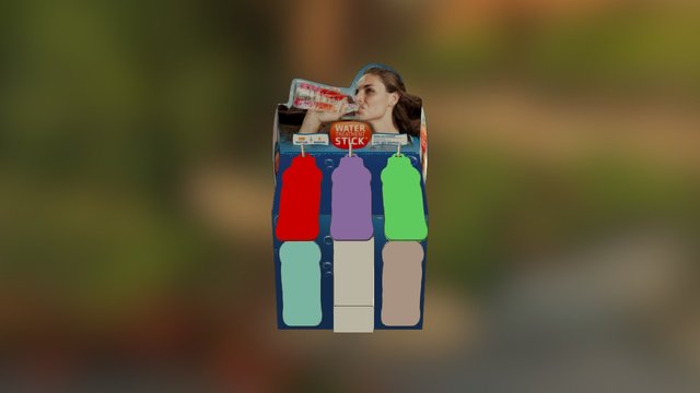 New POP stand 3D Model