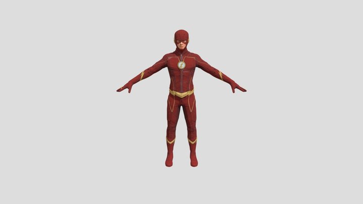 Theflash 3d 3D Model