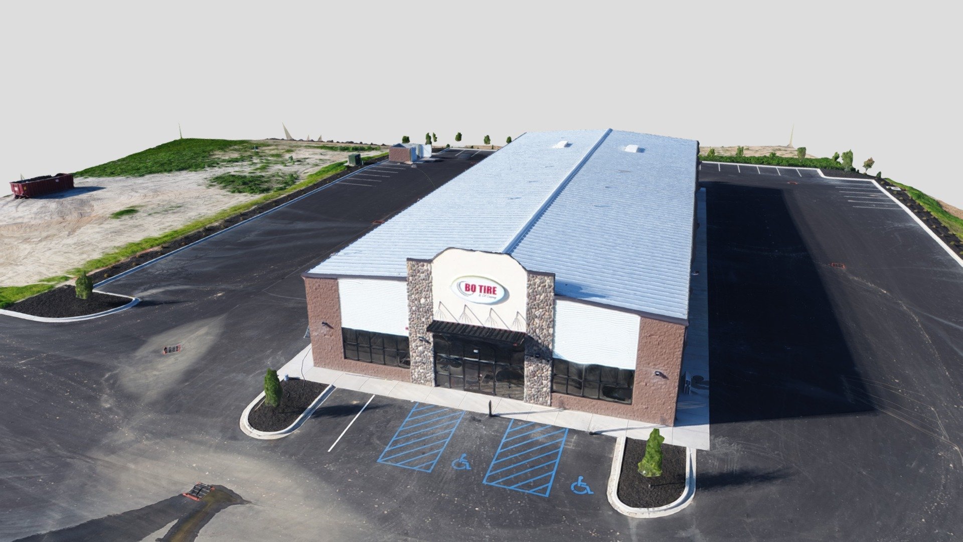 Bo Tire Center Lexington, SC 3D model by scdroneguy [b571f5e