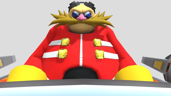 eggMan sonic heroes style 3D Model