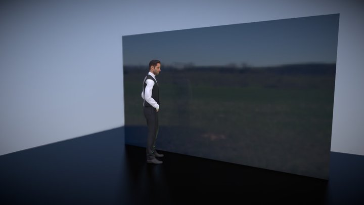 D 3D Model