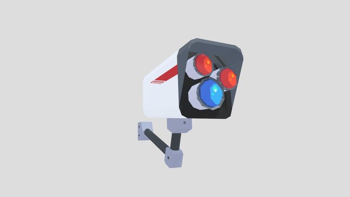 Security Camera 3D Model