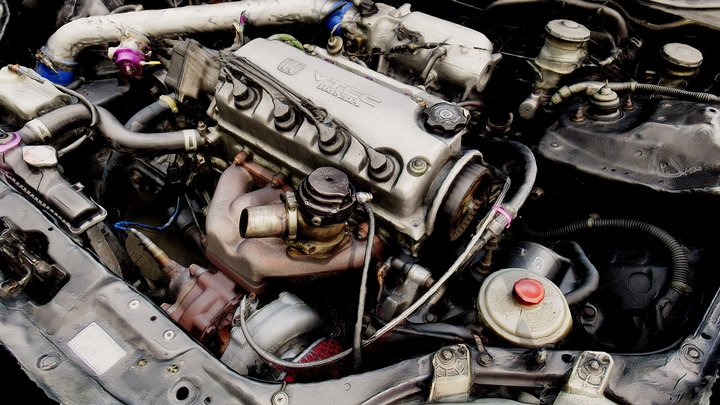 3d scan honda engine turbo 3D Model