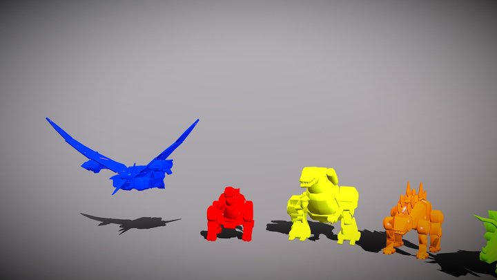 Transformers_earth_wars_volcanicus 3D Model