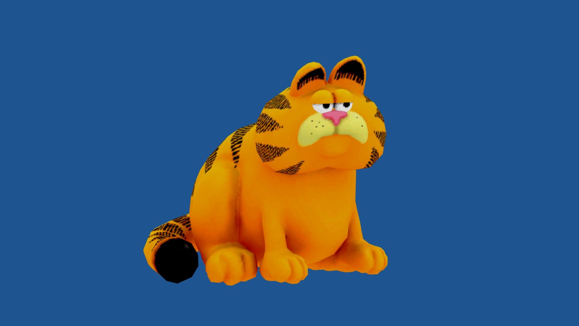 Nasb2 - Garfield Old (EditedTexture) - Download Free 3D model by ...