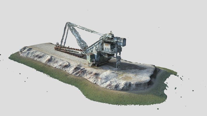 Kiesbagger - Gravel Digger 3D Model