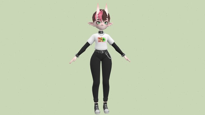 Lowpoly Sona 3D Model