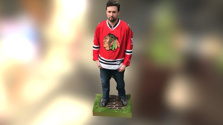 Test Model Henry Blackhawks 3D Model
