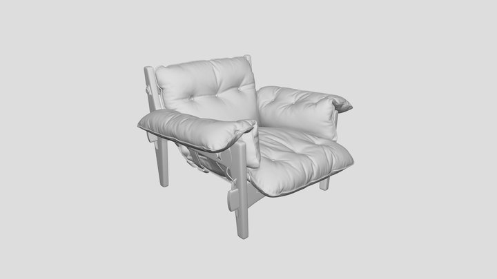 Mole Lounge Chair 3D Model