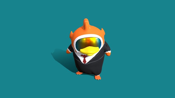 Duckoo - FanArt - SchnelleBrille 3D Model