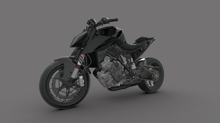KTM Duke | Motorbike 3D Model