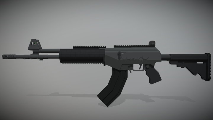 IWI ACE 53 | Minecraft Model 3D Model
