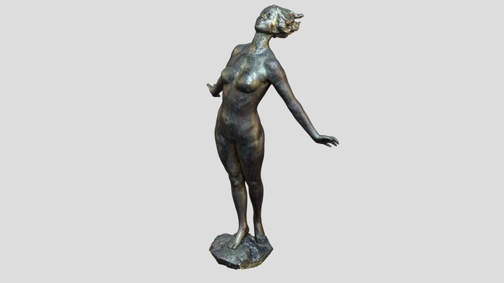 Bronze Sculpture 3D Model