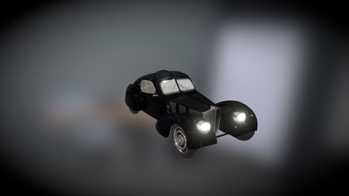 Bugatti 57SC Ralph Lauren 3D Model