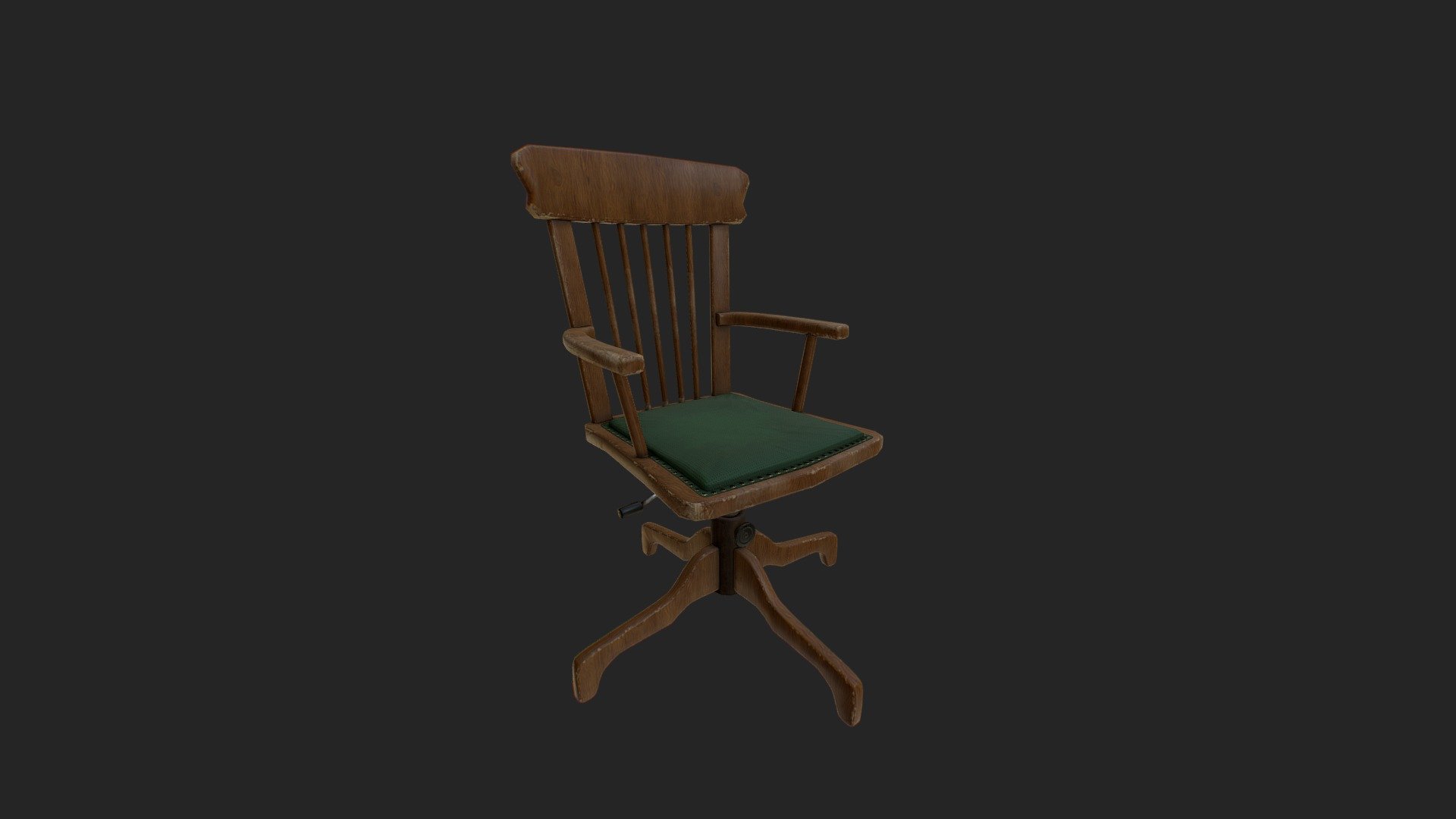 Antique Office Chair pbr