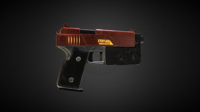 Mini_Pistol 3D Model
