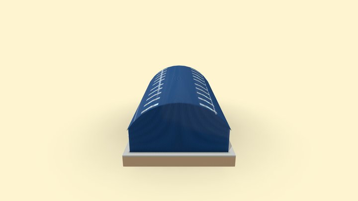 ECO AQUACULTURE FARM_EXTERIOR STRUCTURE 3D Model