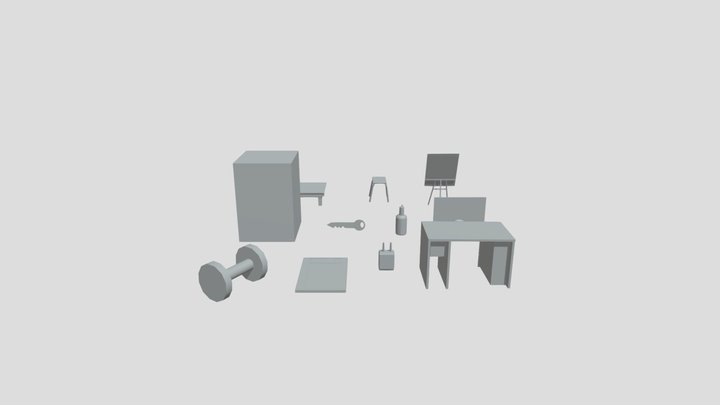 Homework 1 Berdibekov Adilet 3D Model