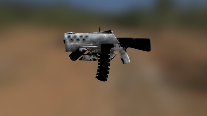 Gun Low 3D Model