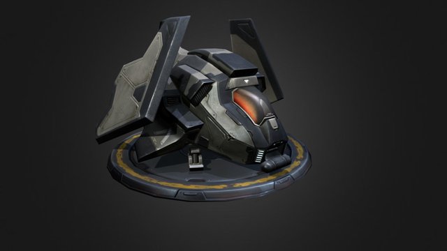 SF Plane Mk2 3D Model
