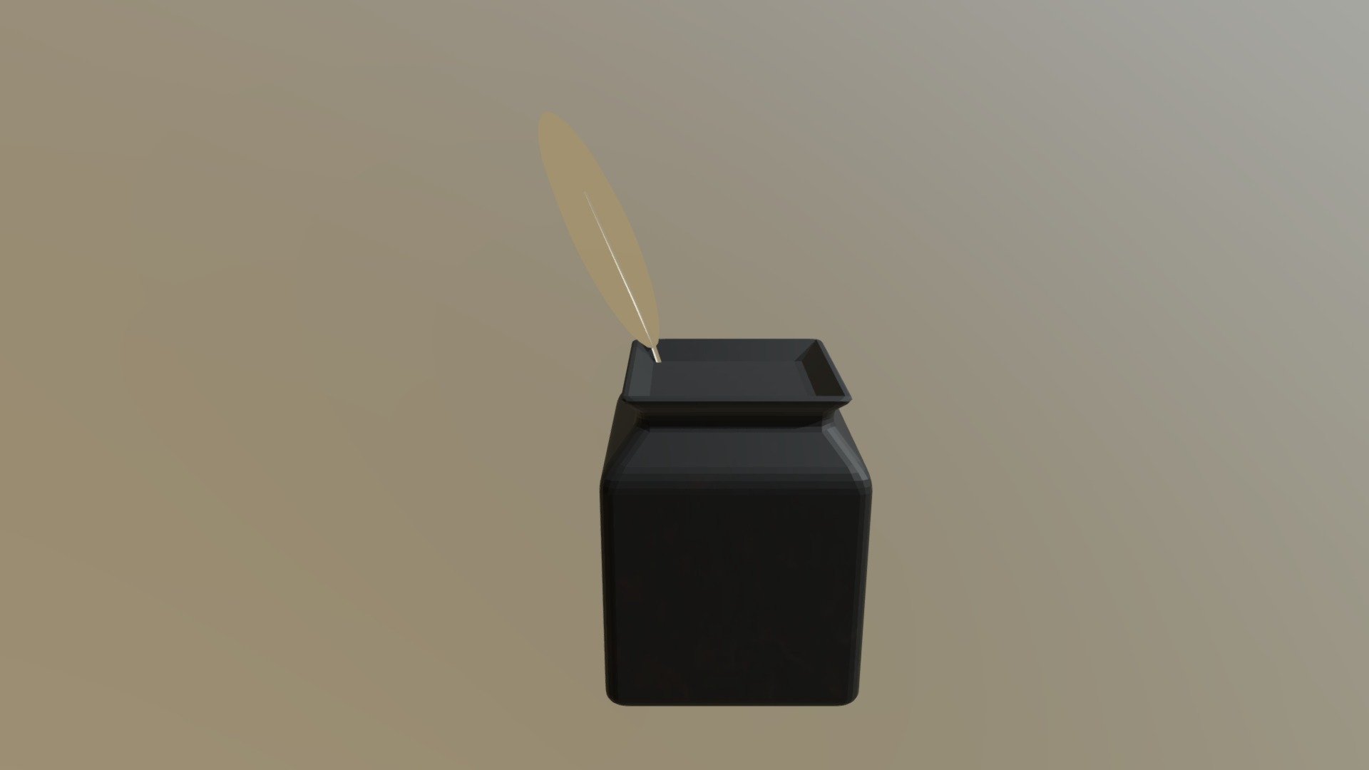 Inkwell - 3D model by Sugary [b57d1dc] - Sketchfab