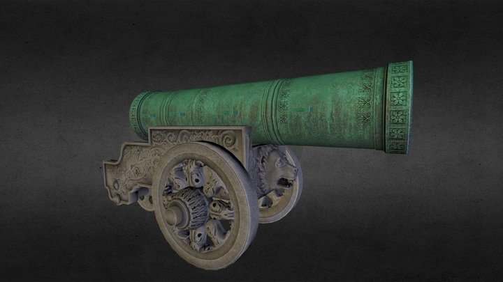 Tsar Cannon 3D Model