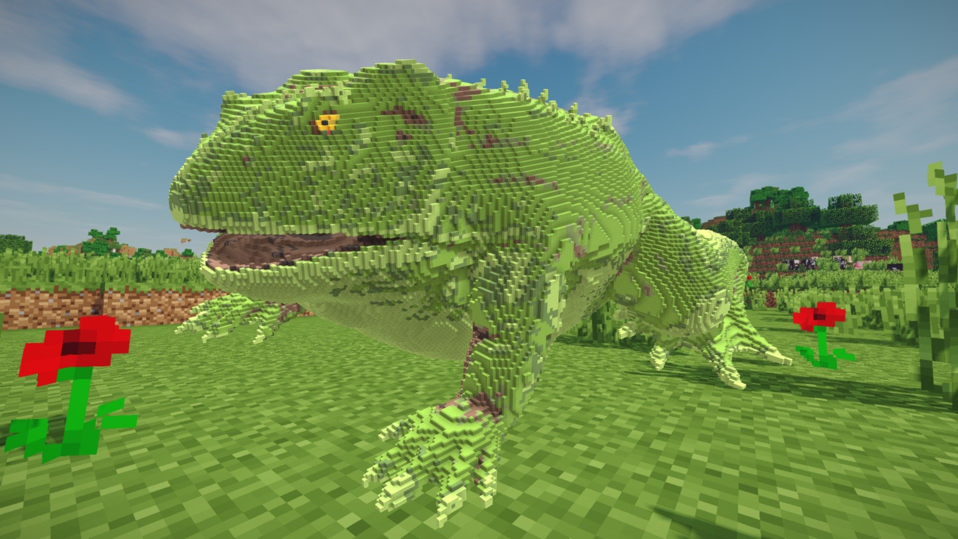 Minecraft Frog Build Schematic - 3D model by inostupid (@inostupid)  [b58018e]