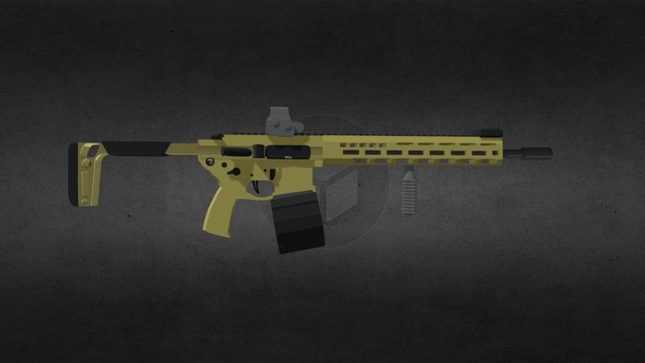 Customized MCX Spear LT 3D Model