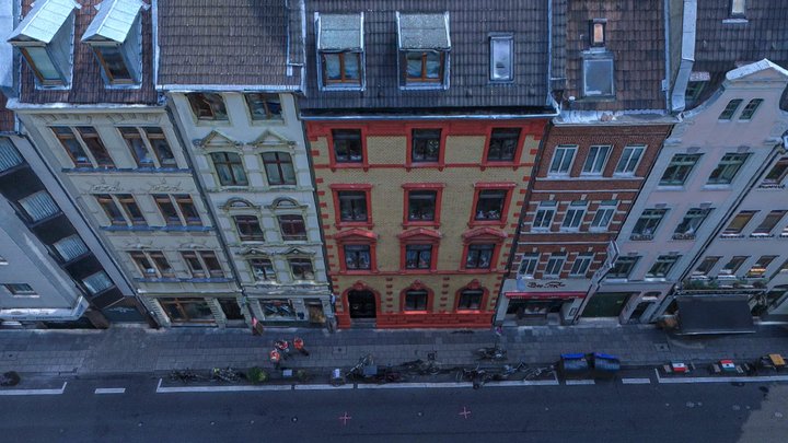 Häuserschlucht 3D Model