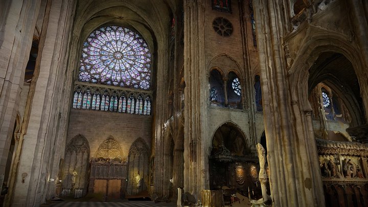 Notre-Dame de Paris 3D Model
