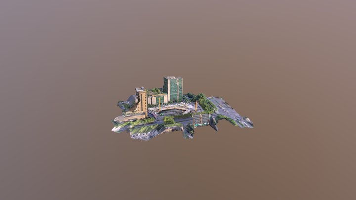  虾龙圩20190821 3D Model